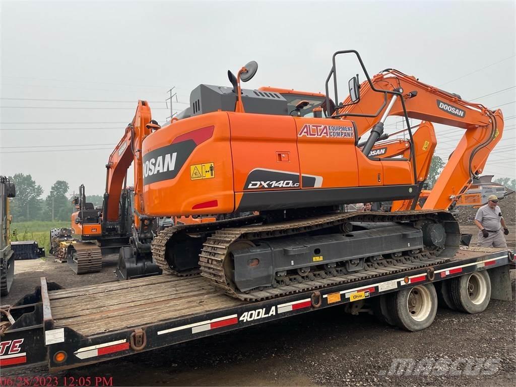 Doosan DX140 LC-5 Excavadoras sobre orugas