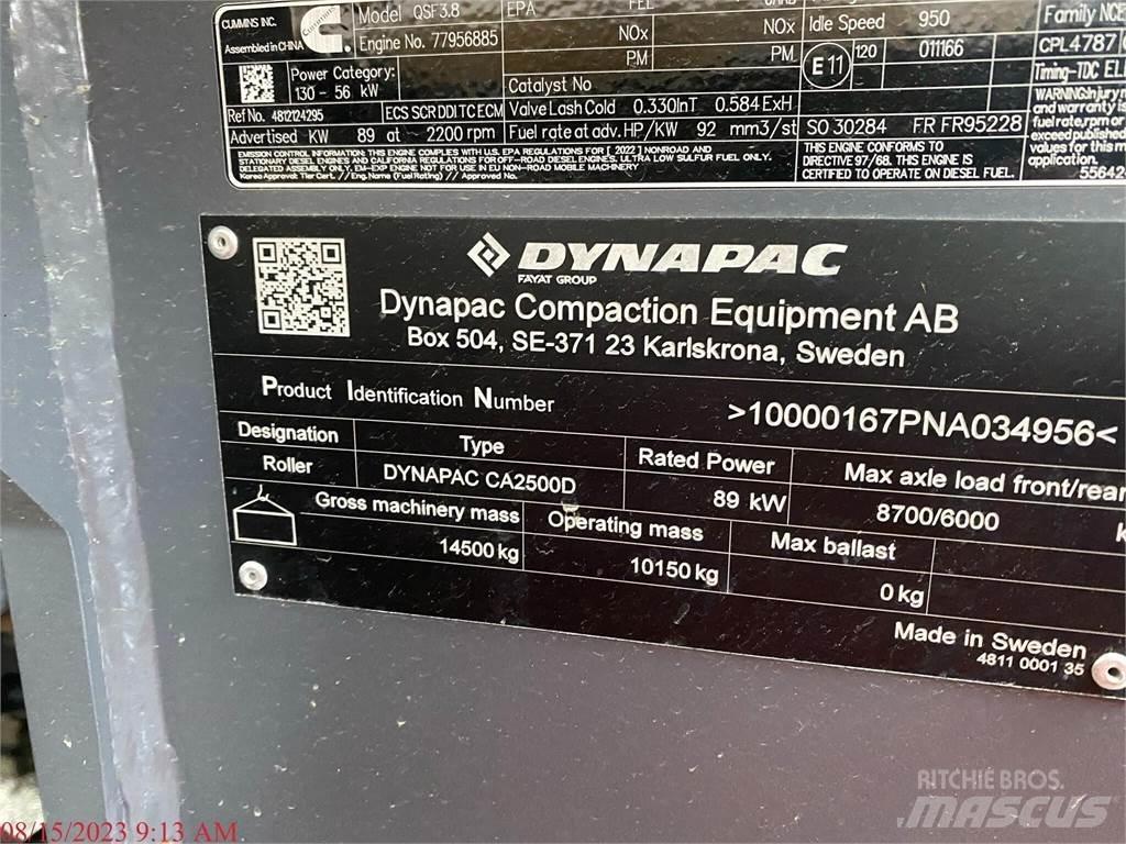 Dynapac CA2500D Rodillos de doble tambor