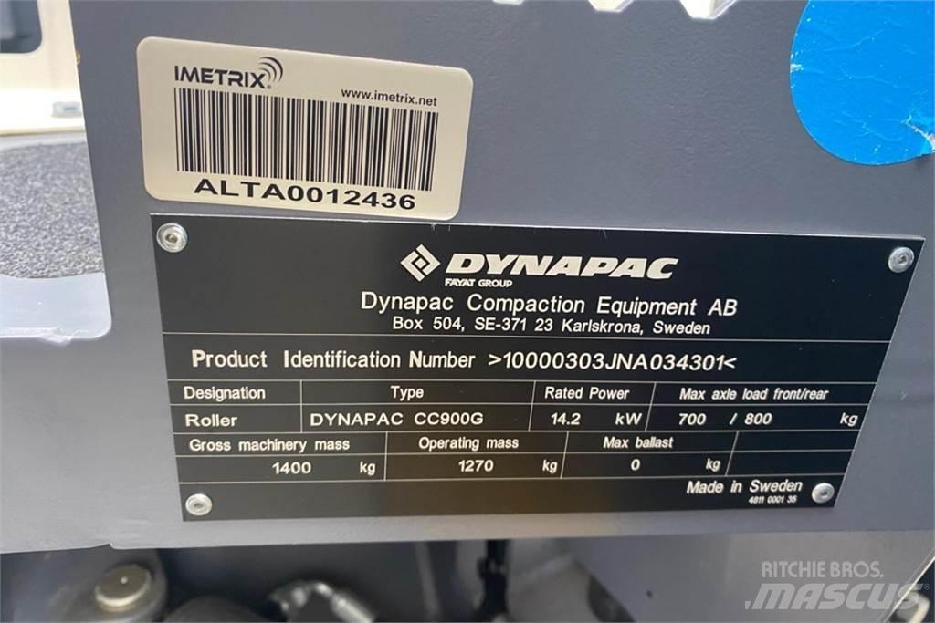 Dynapac CC900G Rodillos de doble tambor