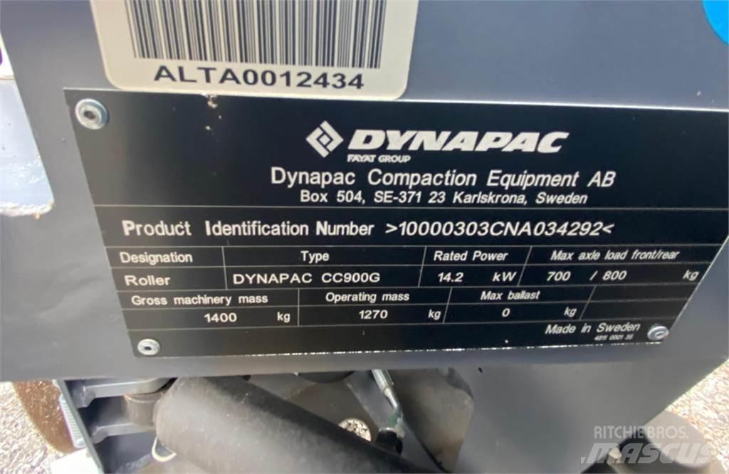 Dynapac CC900G Rodillos de doble tambor