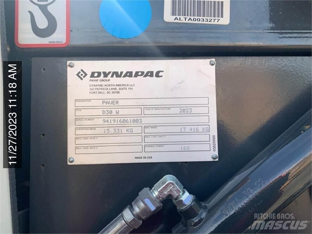 Dynapac D30W Asfaltadoras