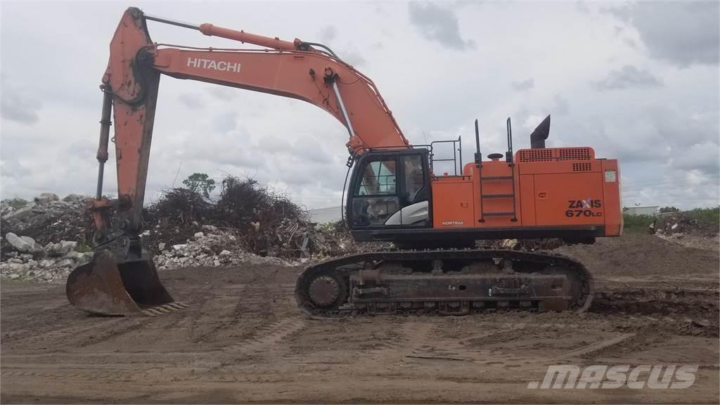 Hitachi ZX670 LC-5B Excavadoras sobre orugas