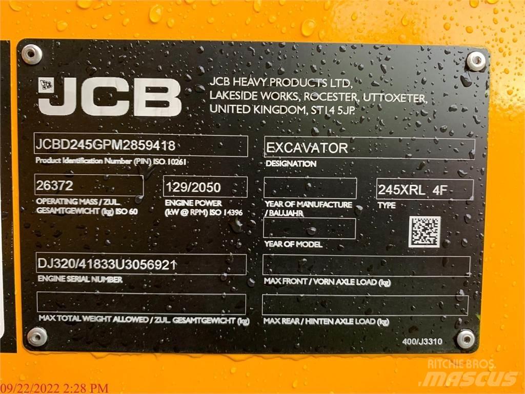 JCB 245XR Excavadoras sobre orugas