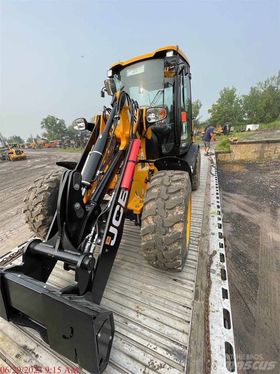 JCB 407 Cargadoras sobre ruedas