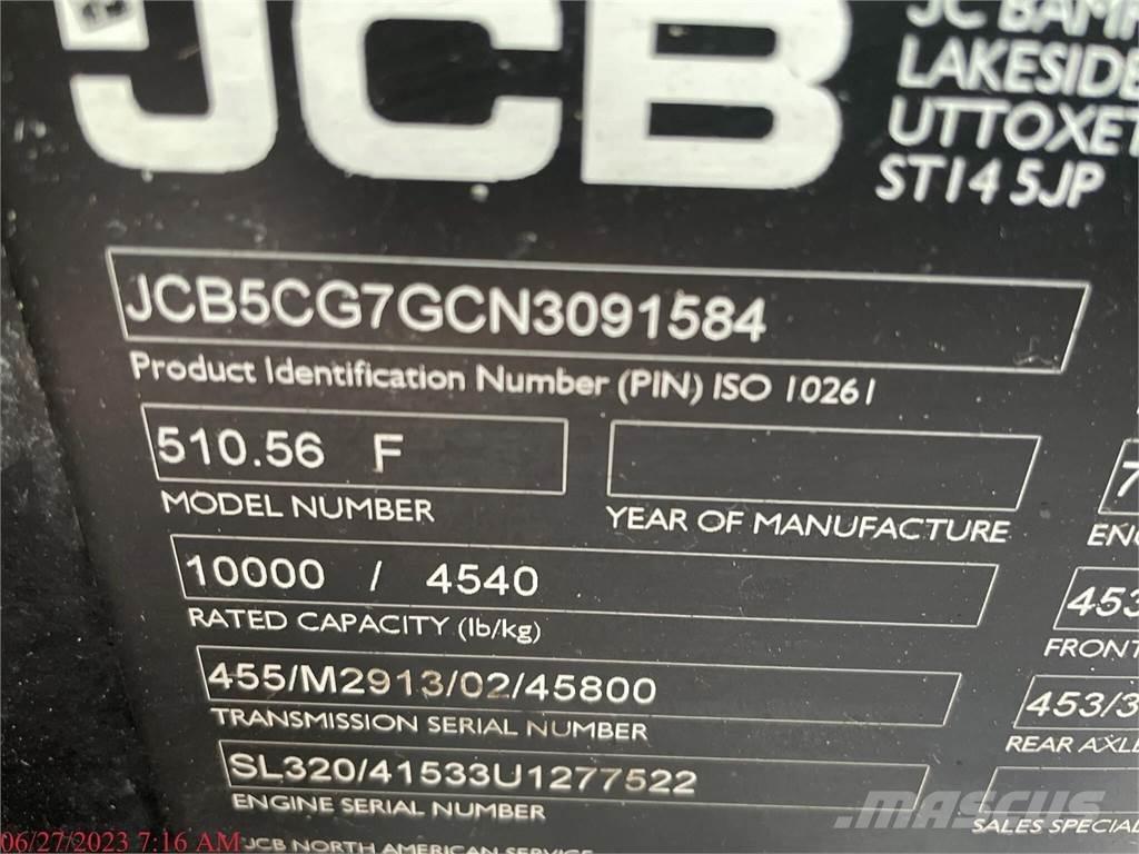 JCB 510-56 Carretillas telescópicas