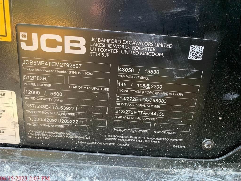 JCB 512-83R Carretillas telescópicas