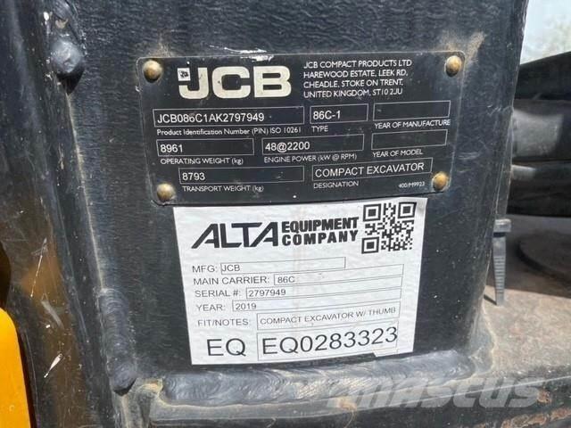 JCB 86C-1 Excavadoras sobre orugas