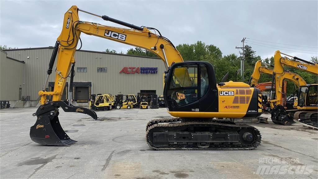 JCB JS160 Excavadoras sobre orugas