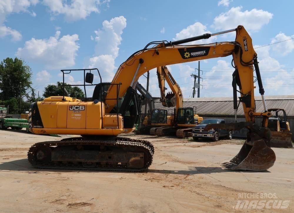 JCB JS160 Excavadoras sobre orugas