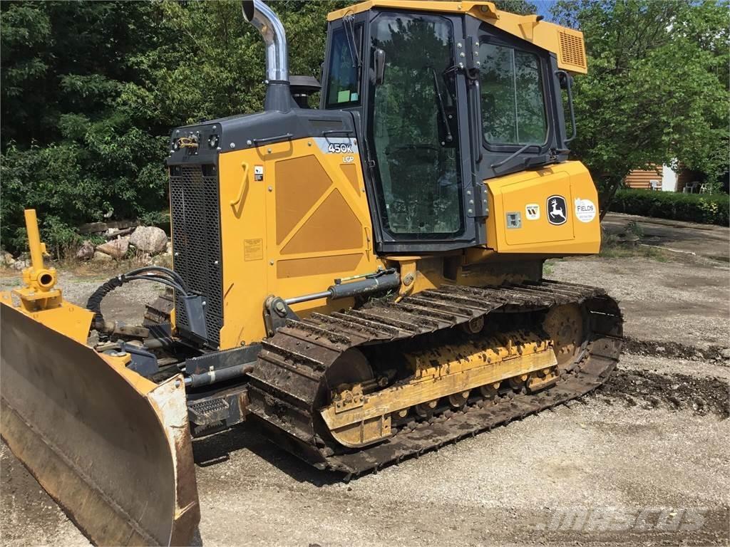 John Deere 450K Buldozer sobre oruga