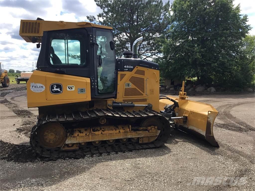 John Deere 450K Buldozer sobre oruga