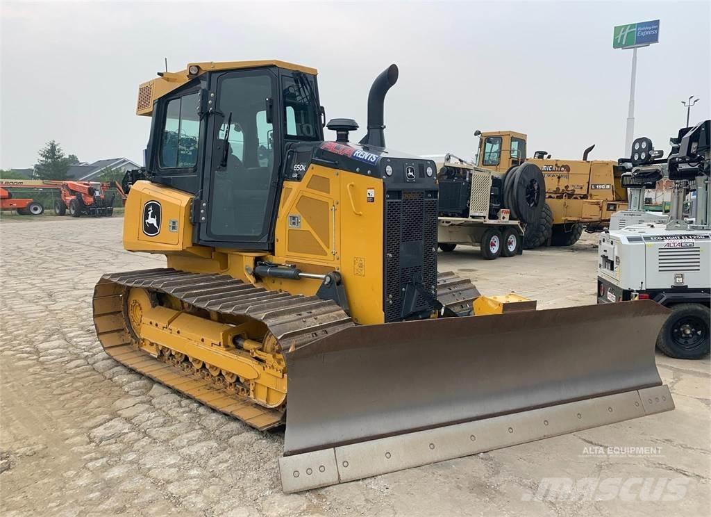 John Deere 650K Buldozer sobre oruga