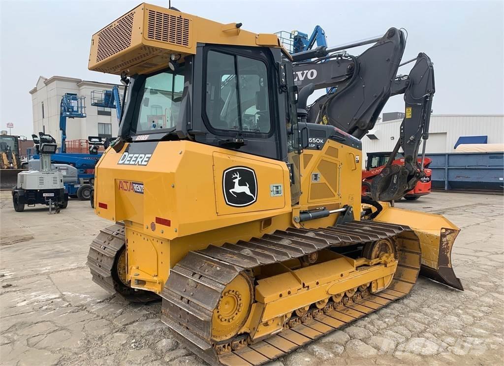 John Deere 650K Buldozer sobre oruga