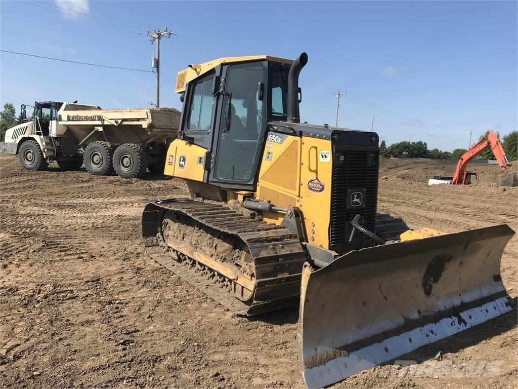 John Deere 650K LGP Buldozer sobre oruga