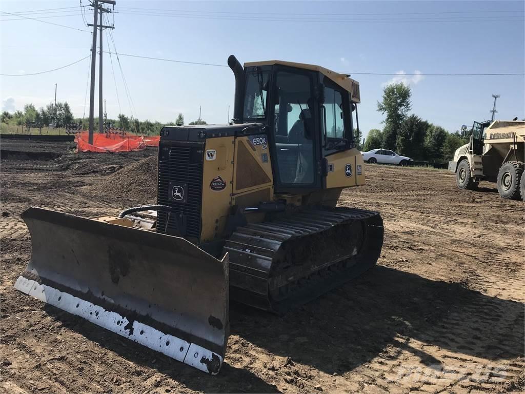 John Deere 650K LGP Buldozer sobre oruga