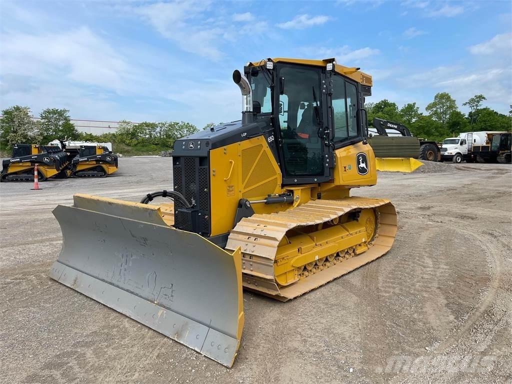 John Deere 650P LGP Buldozer sobre oruga
