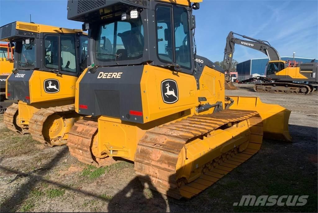 John Deere 650P LGP Buldozer sobre oruga