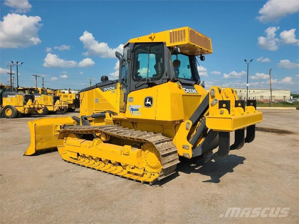 John Deere 700K Buldozer sobre oruga