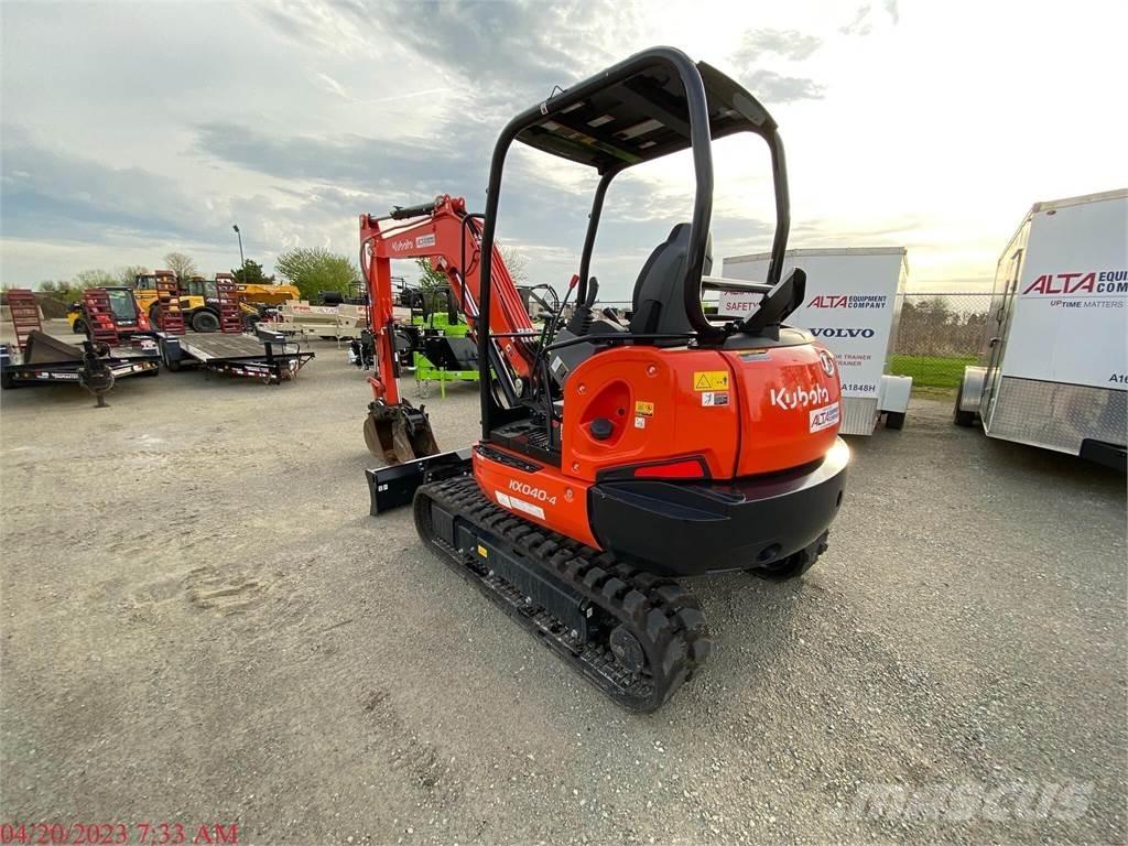Kubota KX040-4 Miniexcavadoras