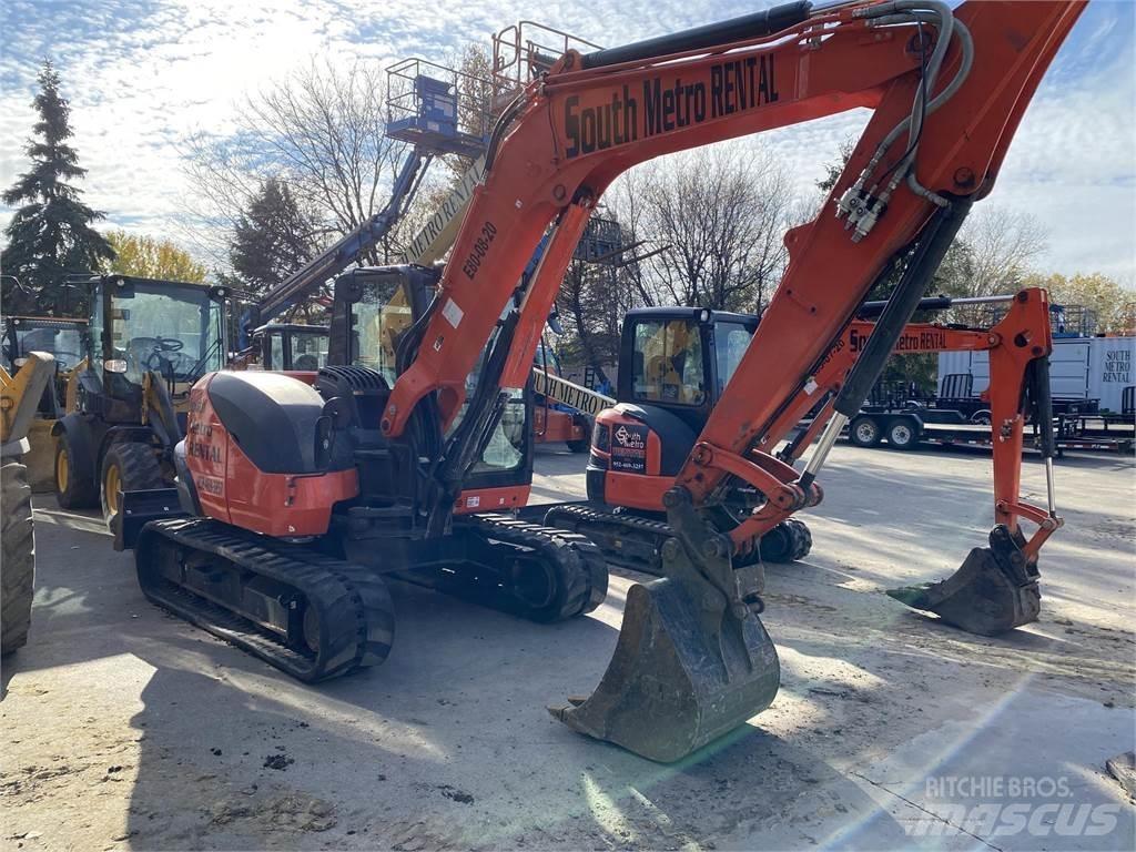 Kubota KX080 Excavadoras sobre orugas