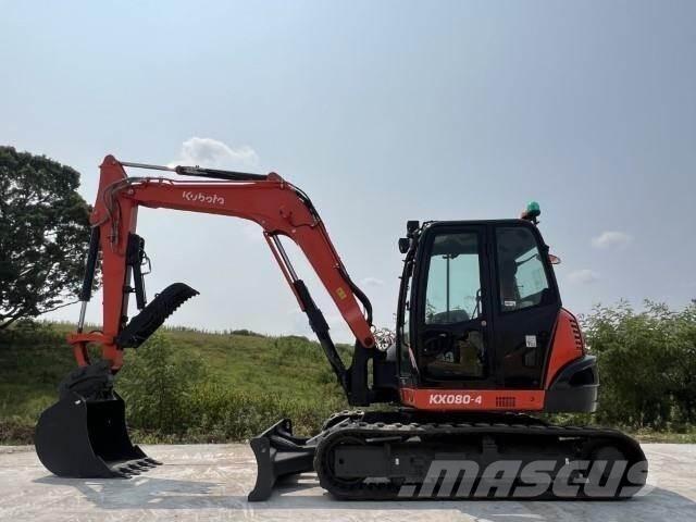 Kubota KX080-4A Excavadoras sobre orugas