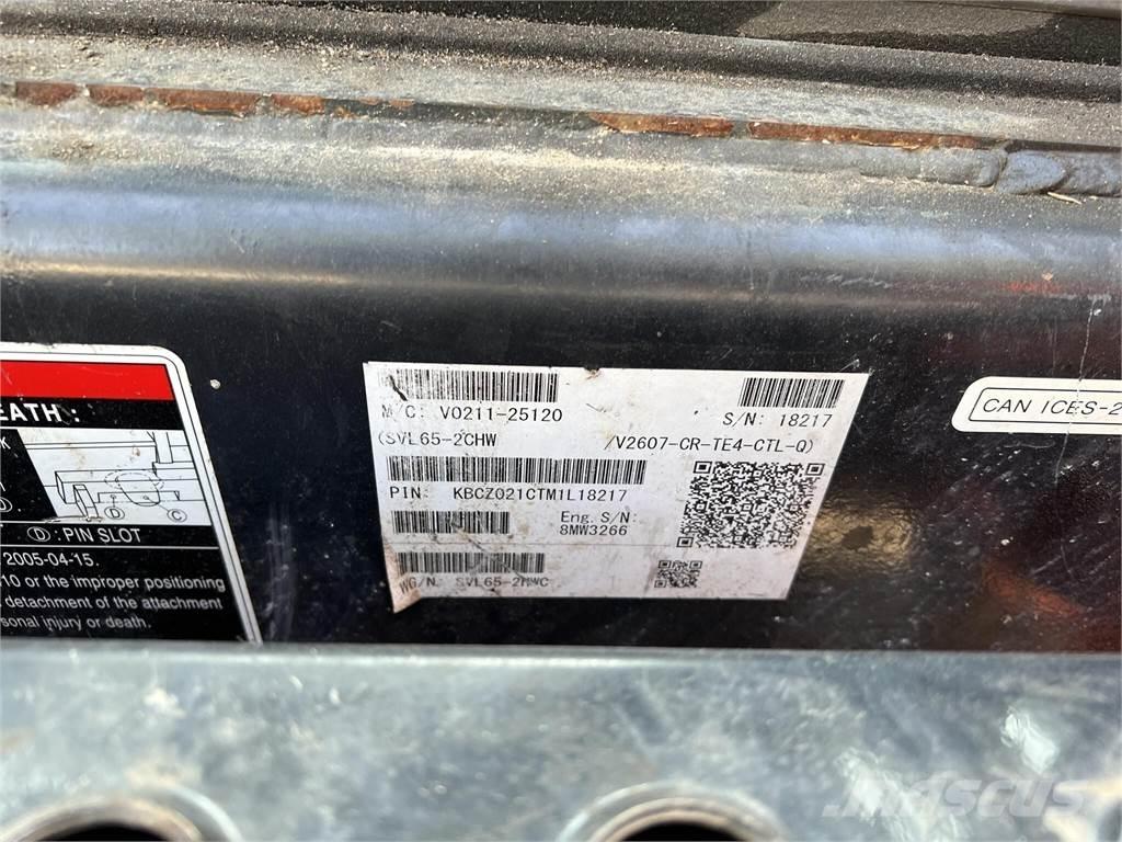 Kubota SVL65-2 Minicargadoras