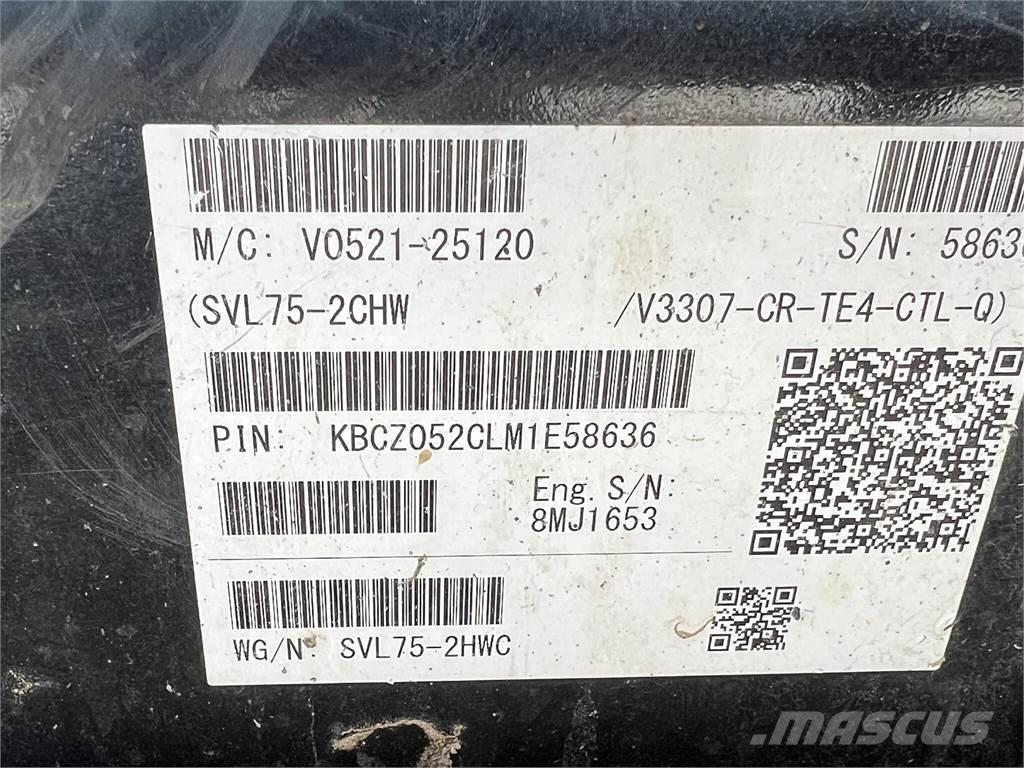 Kubota SVL75-2 Minicargadoras