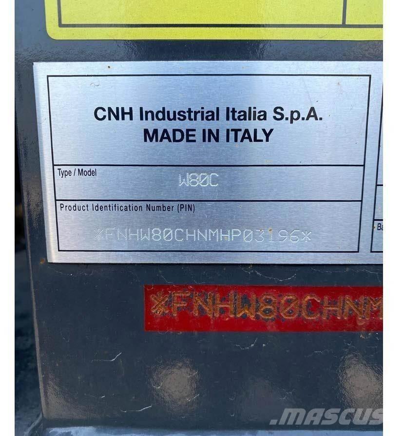New Holland W80C Cargadoras sobre ruedas