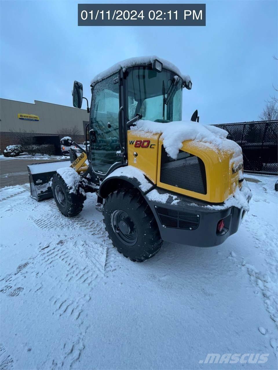 New Holland W80C Cargadoras sobre ruedas