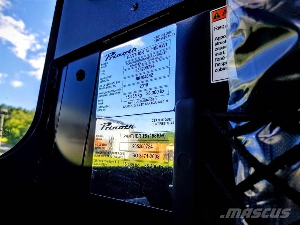 Prinoth PANTHER T8 Camiones de volteo sobre orugas