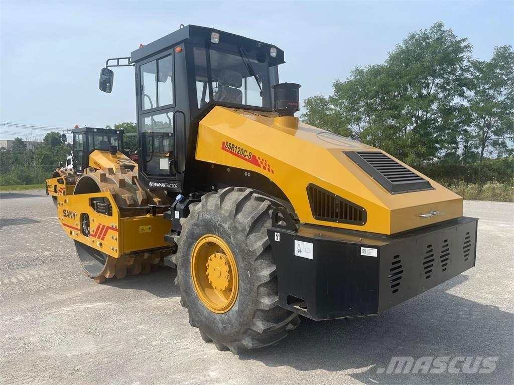 Sany SSR120C-8 Rodillos de doble tambor