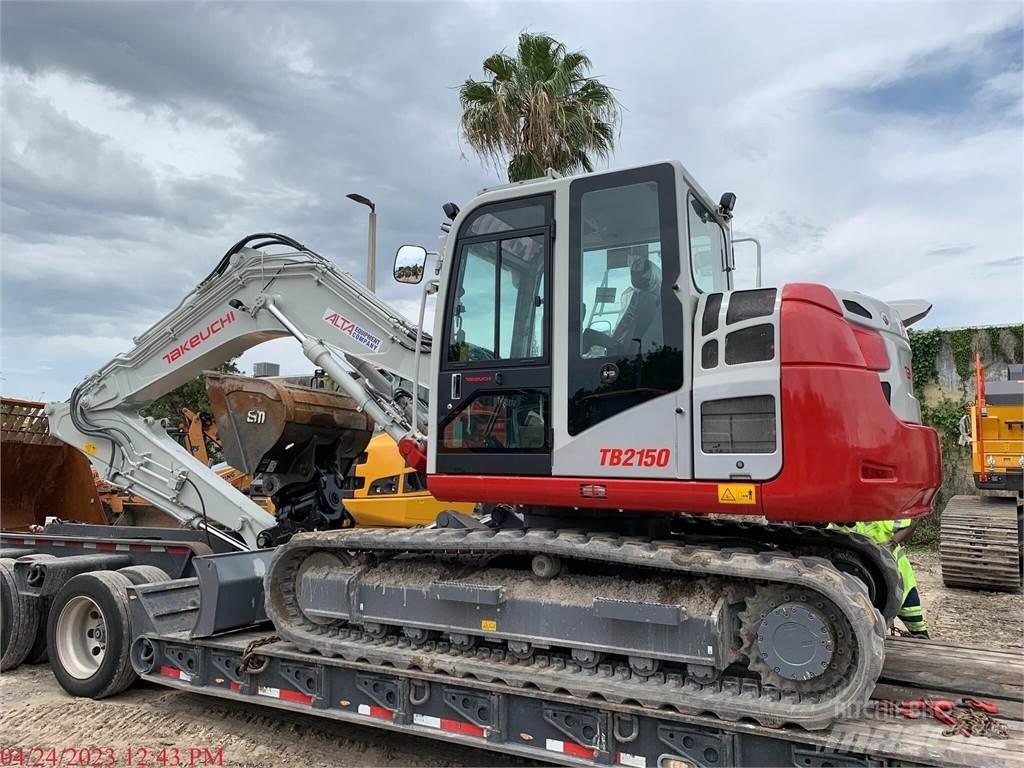 Takeuchi TB2150 Excavadoras sobre orugas