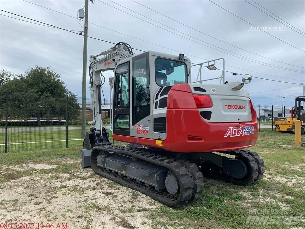 Takeuchi TB2150 Excavadoras sobre orugas