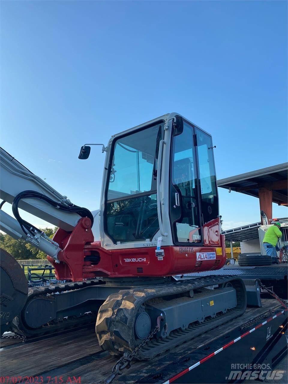 Takeuchi TB260 Excavadoras sobre orugas