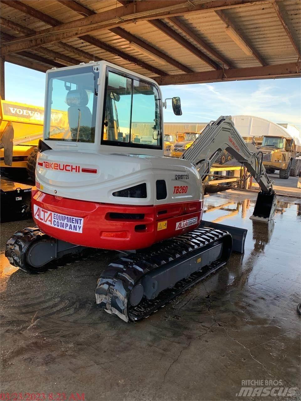 Takeuchi TB260 Excavadoras sobre orugas