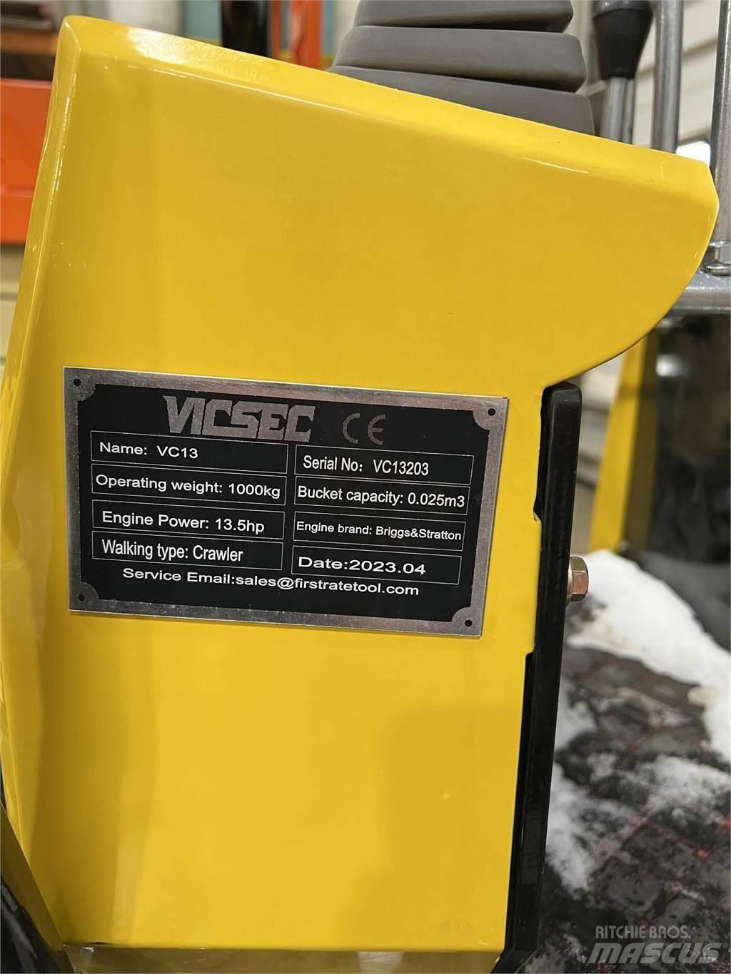 Vicsec VC13 Miniexcavadoras