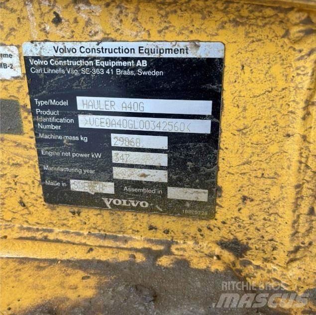 Volvo A40G Camiones articulados