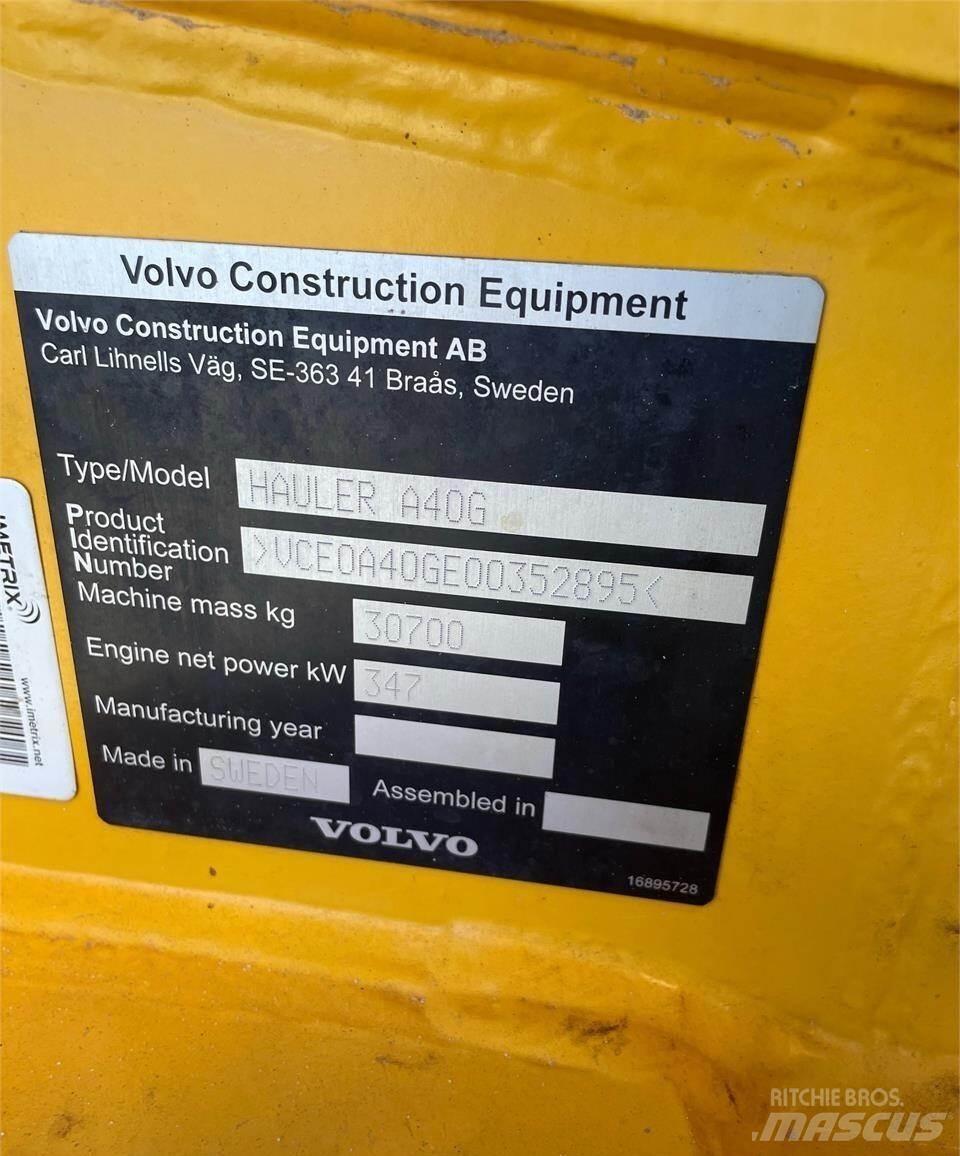 Volvo A40G Camiones articulados