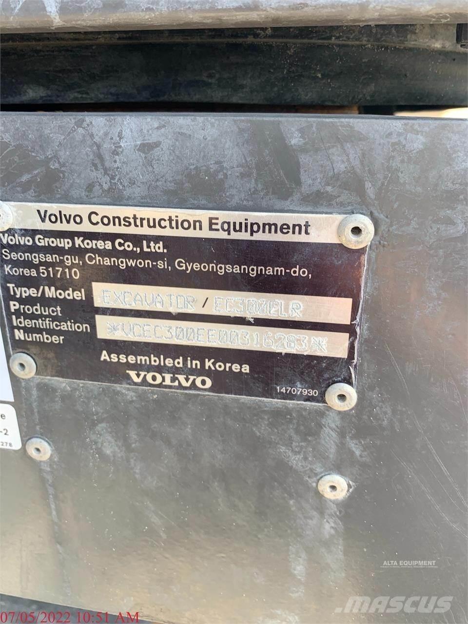 Volvo EC300E LR Excavadoras sobre orugas