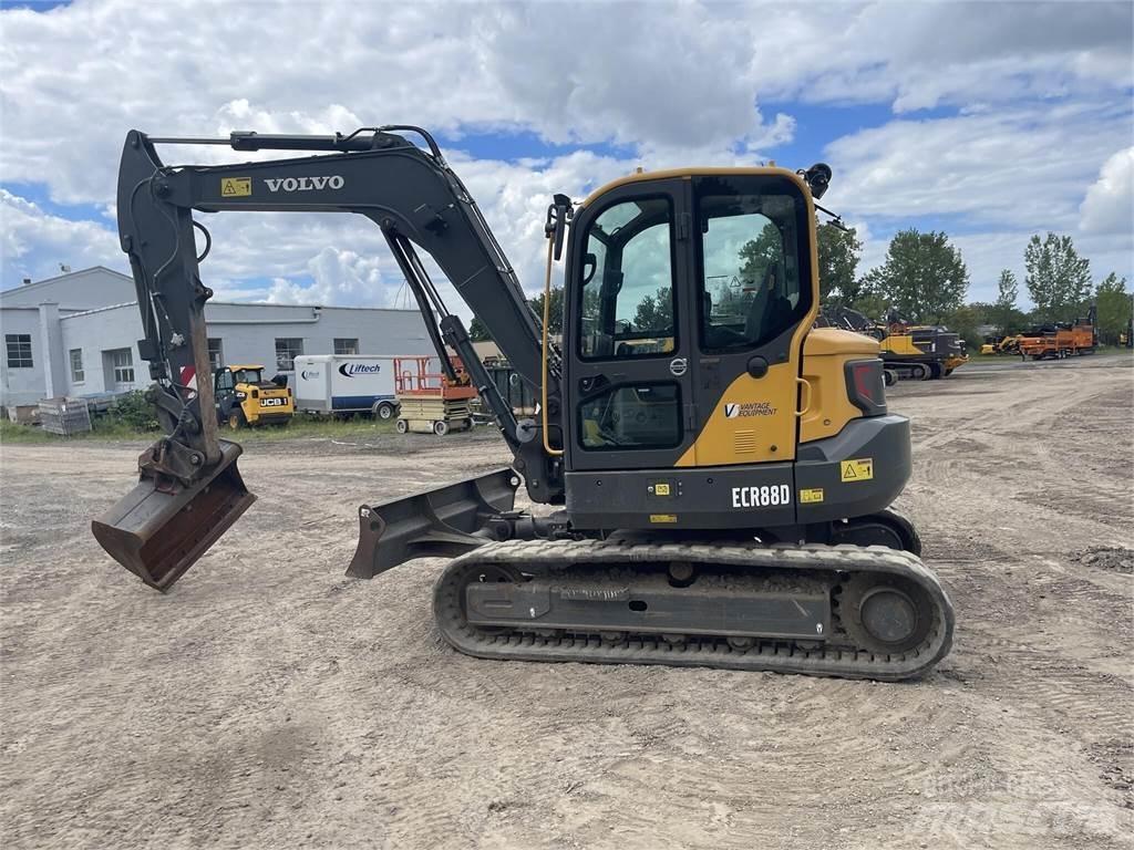 Volvo ECR88D Excavadoras sobre orugas