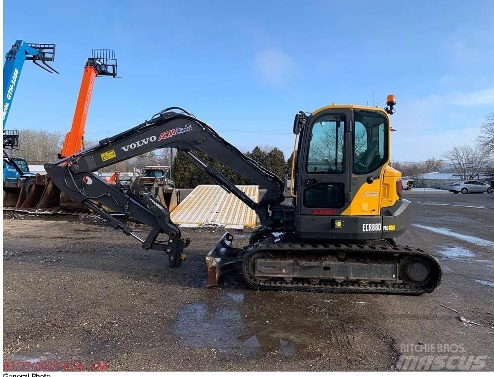 Volvo ECR88D Excavadoras sobre orugas