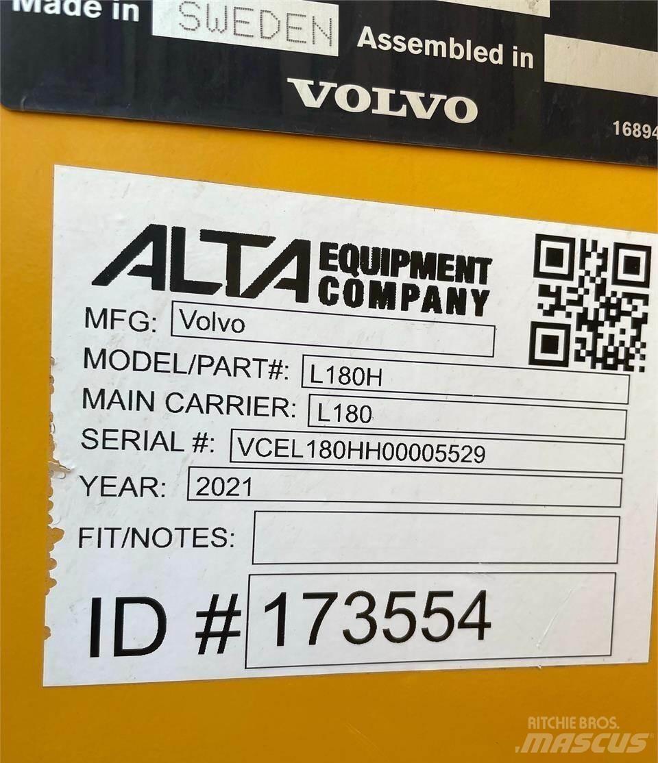 Volvo L180H Cargadoras sobre ruedas