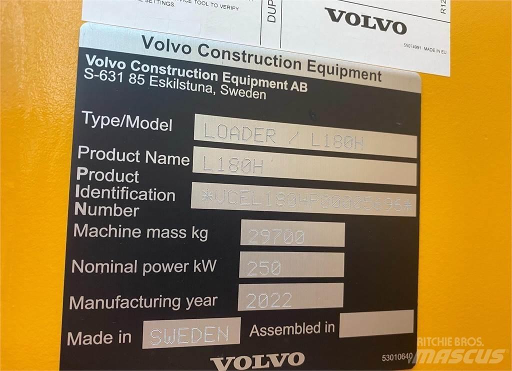 Volvo L180H Cargadoras sobre ruedas