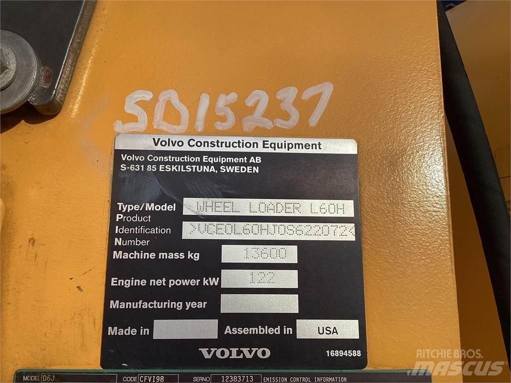 Volvo L60H Cargadoras sobre ruedas