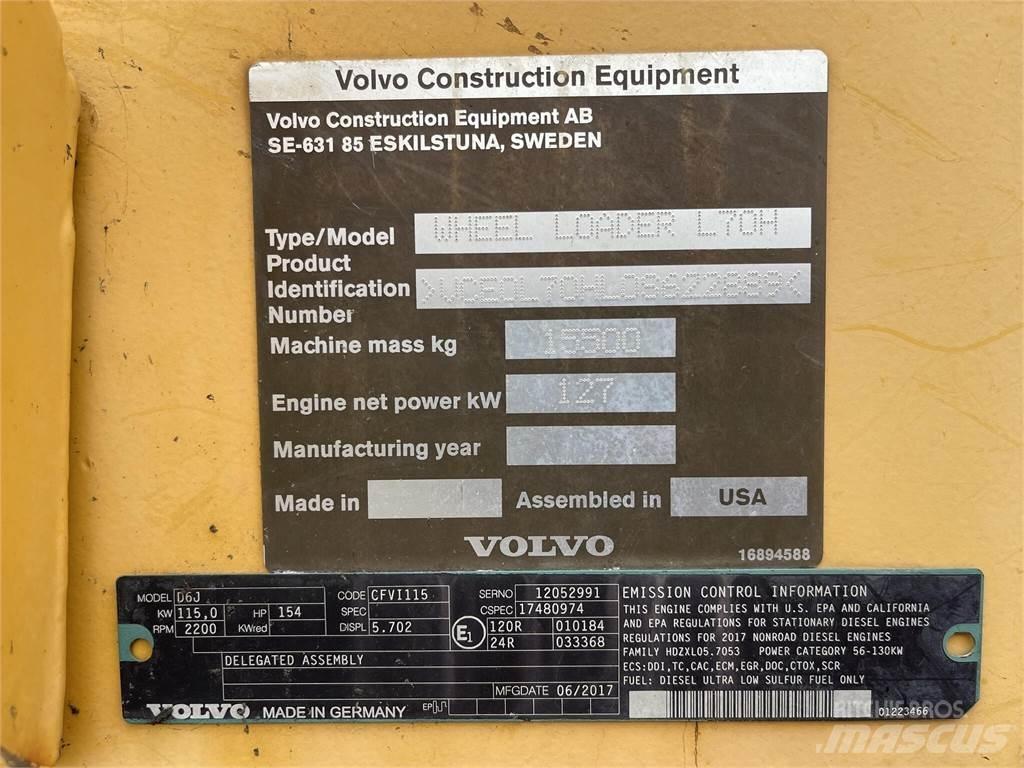 Volvo L70H Cargadoras sobre ruedas