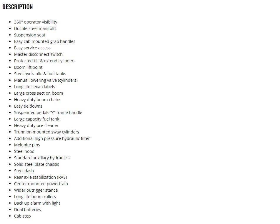 Xtreme MFG XR1147-B Carretillas telescópicas