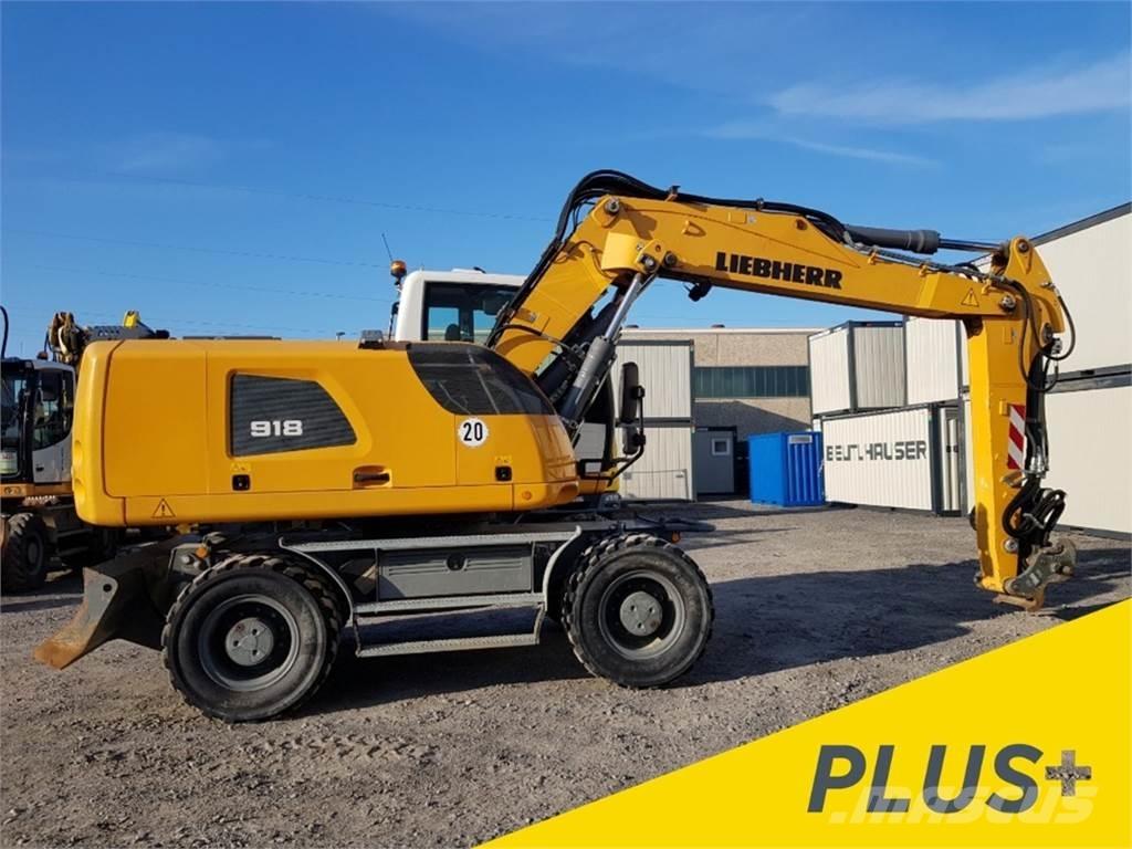 Liebherr A918 Excavadoras de ruedas