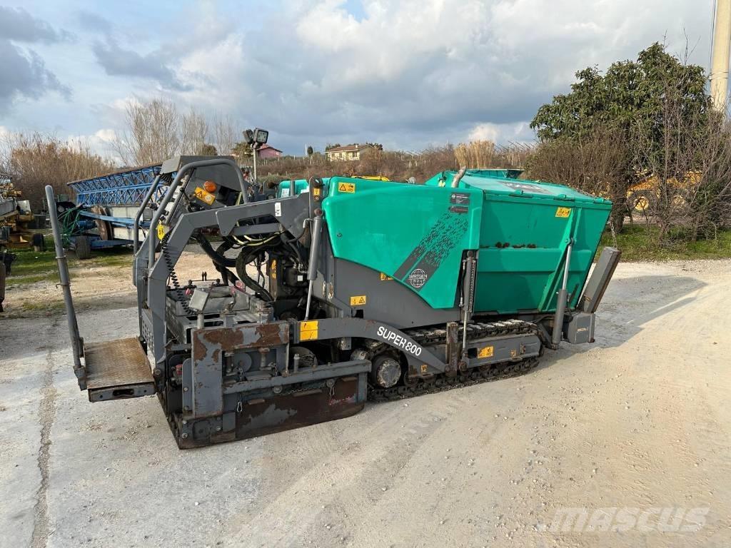 Vögele Super 800 Asfaltadoras