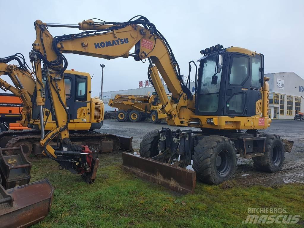 Komatsu PW118MR-11 Excavadoras de ruedas