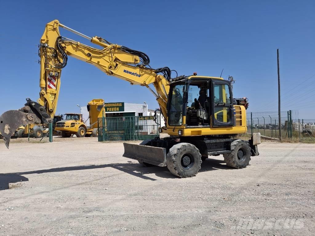 Komatsu PW 148-8 Excavadoras de ruedas